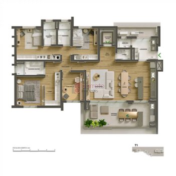 apartment em Avenida Doutor Adilson Rodrigues, Jardim das Samambaias - Jundiaí - SP