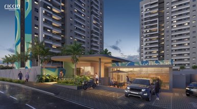 apartment em Avenida Rui Barbosa, Vila Zizinha - São José dos Campos - SP