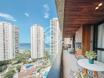 apartment em Avenida Lúcio Costa, Barra da Tijuca - Rio de Janeiro - RJ