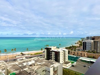 apartment em Avenida Almirante Álvaro Calheiros, Jatiúca - Maceió - AL