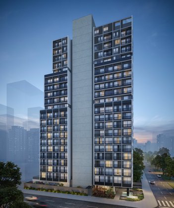 apartment em Avenida Silva Jardim, Rebouças - Curitiba - PR