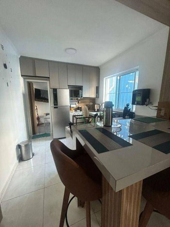 apartment em Rua Trinta e Um de Março, Mirim - Praia Grande - SP