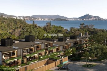 apartment em Estrada Haroldo Soares Glavan, Cacupé - Florianópolis - SC