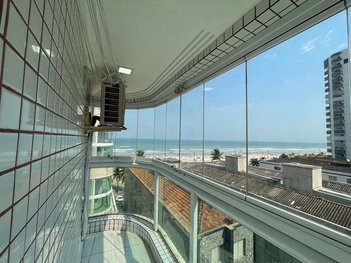 apartment em Avenida Presidente Castelo Branco, Aviação - Praia Grande - SP