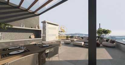 apartment em Rua Jaú Guedes da Fonseca, Coqueiros - Florianópolis - SC