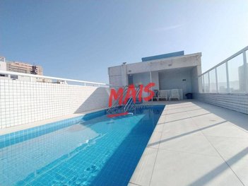 apartment em Rua Alexandre Herculano, Boqueirão - Santos - SP