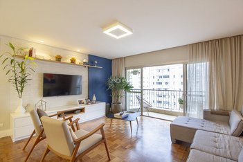 apartment em Avenida Rouxinol, Indianópolis - São Paulo - SP