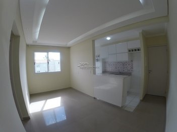 apartment em Rua Potiguara, Residencial Anauá - Hortolândia - SP
