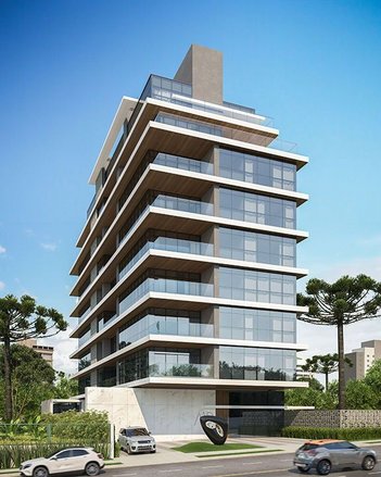 apartment em Avenida Munhoz da Rocha, Cabral - Curitiba - PR
