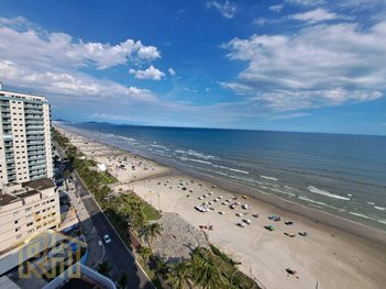 apartment em Rua Maria de Lourdes Simões e Simões, Caiçara - Praia Grande - SP
