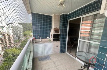 apartment em Avenida Marechal Mallet, Canto do Forte - Praia Grande - SP
