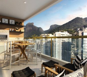 apartment em Avenida Aquarela do Brasil, São Conrado - Rio de Janeiro - RJ