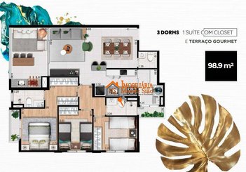 apartment em Avenida Esperança, Centro - Guarulhos - SP