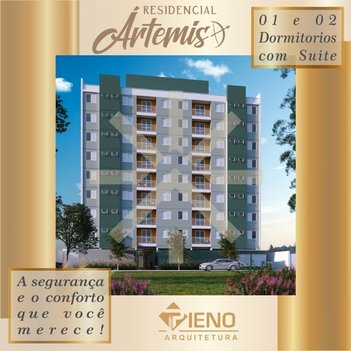 apartment em Rua Cézar Ricomi, Jardim Lutfalla - São Carlos - SP