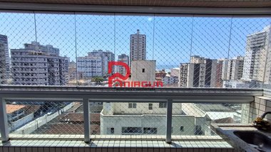 apartment em Rua Mário de Andrade, Ocian - Praia Grande - SP