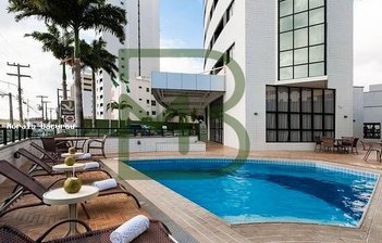 apartment em Avenida Engenheiro Roberto Freire, Ponta Negra - Natal - RN