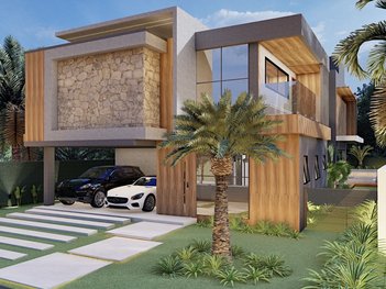 house em Avenida Atlântica, Cidade Alpha - Eusébio - CE