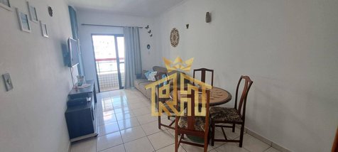 apartment em Rua Pero Vaz de Caminha, Aviação - Praia Grande - SP