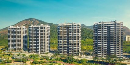 apartment em Avenida Salvador Allende, Barra da Tijuca - Rio de Janeiro - RJ