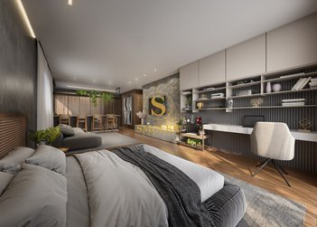 apartment em Rua Antônio Scherer, Kobrasol - São José - SC