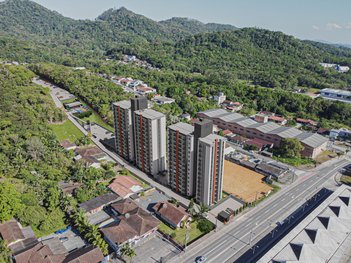 apartment em Rua Gustavo Zimmermann, Itoupava Central - Blumenau - SC