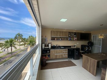apartment em Avenida Presidente Castelo Branco, Real - Praia Grande - SP