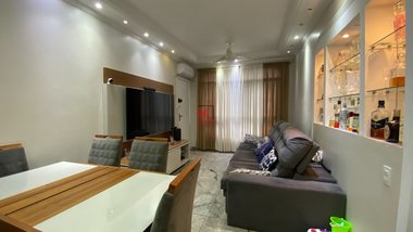 apartment em Avenida Bartholomeu de Gusmão, Boqueirão - Santos - SP