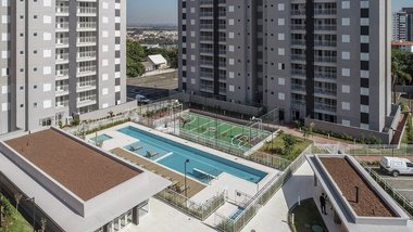 apartment em Rua Arquiteto José Augusto Silva, Parque Rural Fazenda Santa Cândida - Campinas - SP