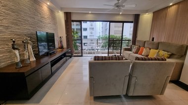 apartment em Rua Sílvia Valadão de Azevedo, Pitangueiras - Guarujá - SP