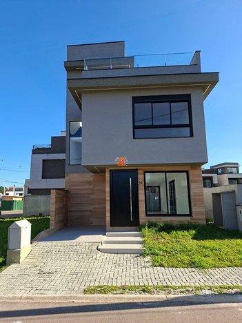 house em Rua Irma Schreiner Maran, Santa Cândida - Curitiba - PR