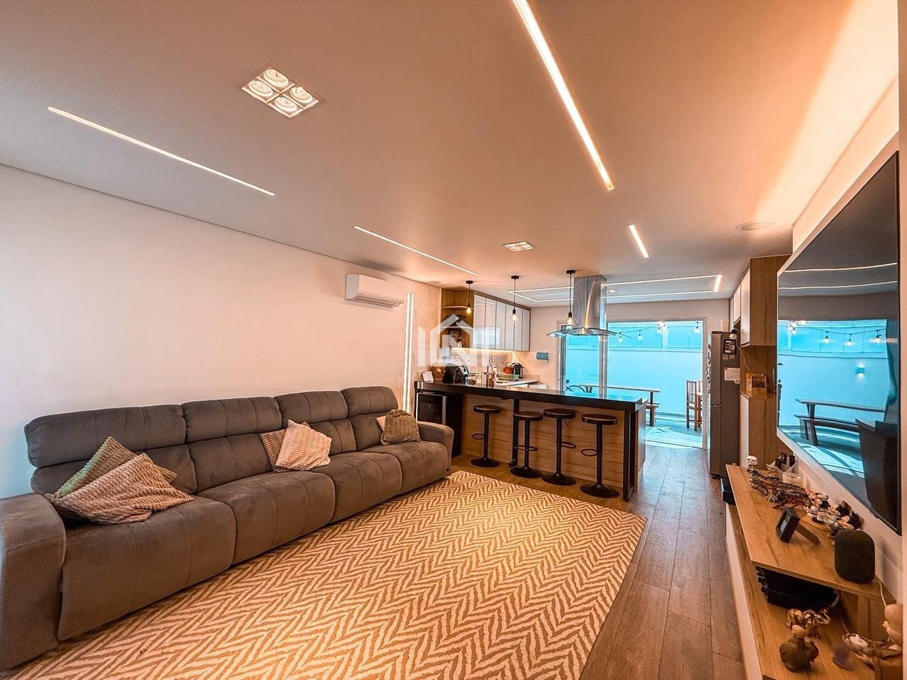 casa a venda no condominio modern townhouse - sala de estar