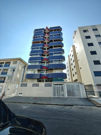 apartment em Rua São Benedito, Caiçara - Praia Grande - SP