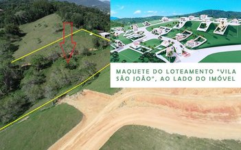 land_lot em Rua São João, Santo Amaro da Imperatriz - Santo Amaro da Imperatriz - SC