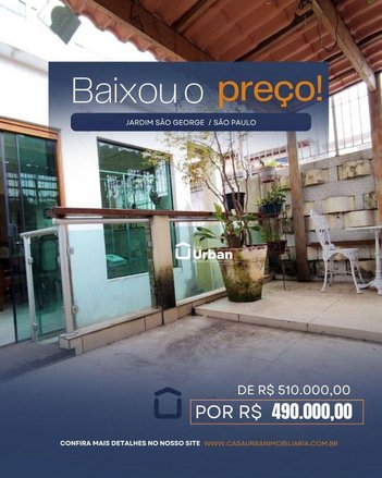 house em Rua Antônio Francisco Soares, Jardim São Jorge (Raposo Tavares) - São Paulo - SP