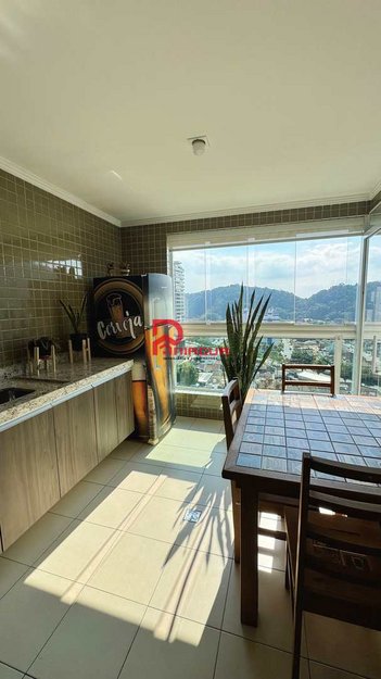 apartment em Rua Espírito Santo, Boqueirão - Praia Grande - SP
