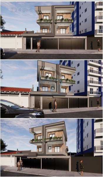 house em Rua Carlos Gomes, Ocian - Praia Grande - SP