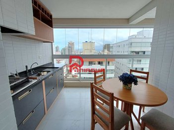 apartment em Rua Ipanema, Guilhermina - Praia Grande - SP