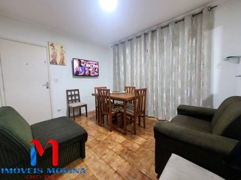 apartment em Rua Gonçalves Dias, Ocian - Praia Grande - SP