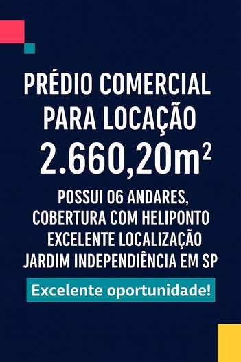 commercial_property em Rua Marcello Müller, Jardim Independência - São Paulo - SP