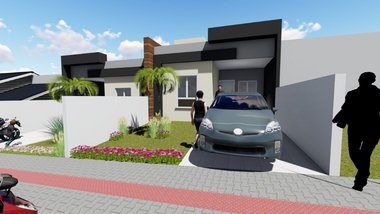 house em Rua Dileta Zanatta Meneghini, Desbravador - Chapecó - SC