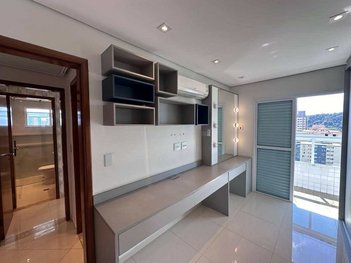 apartment em Praça Antonio Figueroa, Boqueirão - Praia Grande - SP