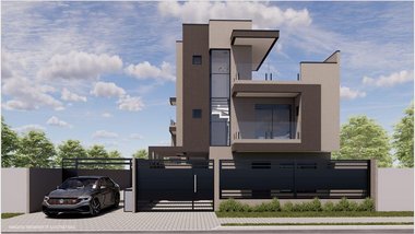 house em Rua Major Theolindo Ferreira Ribas, Hauer - Curitiba - PR
