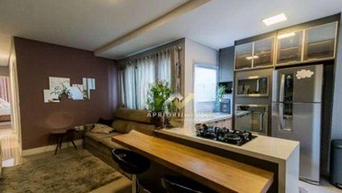 apartment em Rua Atibaia, Vila Valparaíso - Santo André - SP