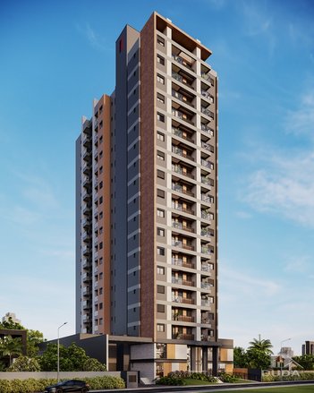apartment em Rua Treze de Maio, Comerciário - Criciúma - SC
