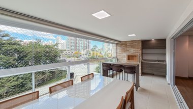 apartment em Rua Professor Pedro Viriato Parigot de Souza, Mossunguê - Curitiba - PR