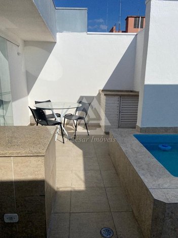 apartment em Rua Vinte e Quatro de Fevereiro, Casa Branca - Santo André - SP