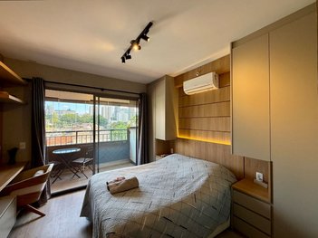 apartment em Alameda Santo Amaro, Santo Amaro - São Paulo - SP