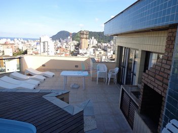apartment em Rua Estrela Rodrigues, Jardim Las Palmas - Guarujá - SP