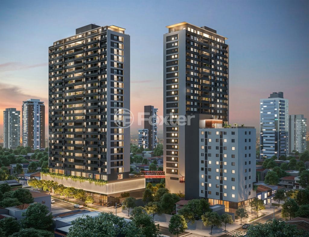 fachada-de-condominio-moderno-com-dois-predios-altos