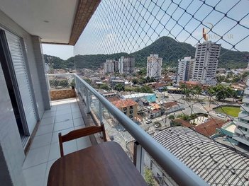 apartment em Avenida Rio Branco, Canto do Forte - Praia Grande - SP